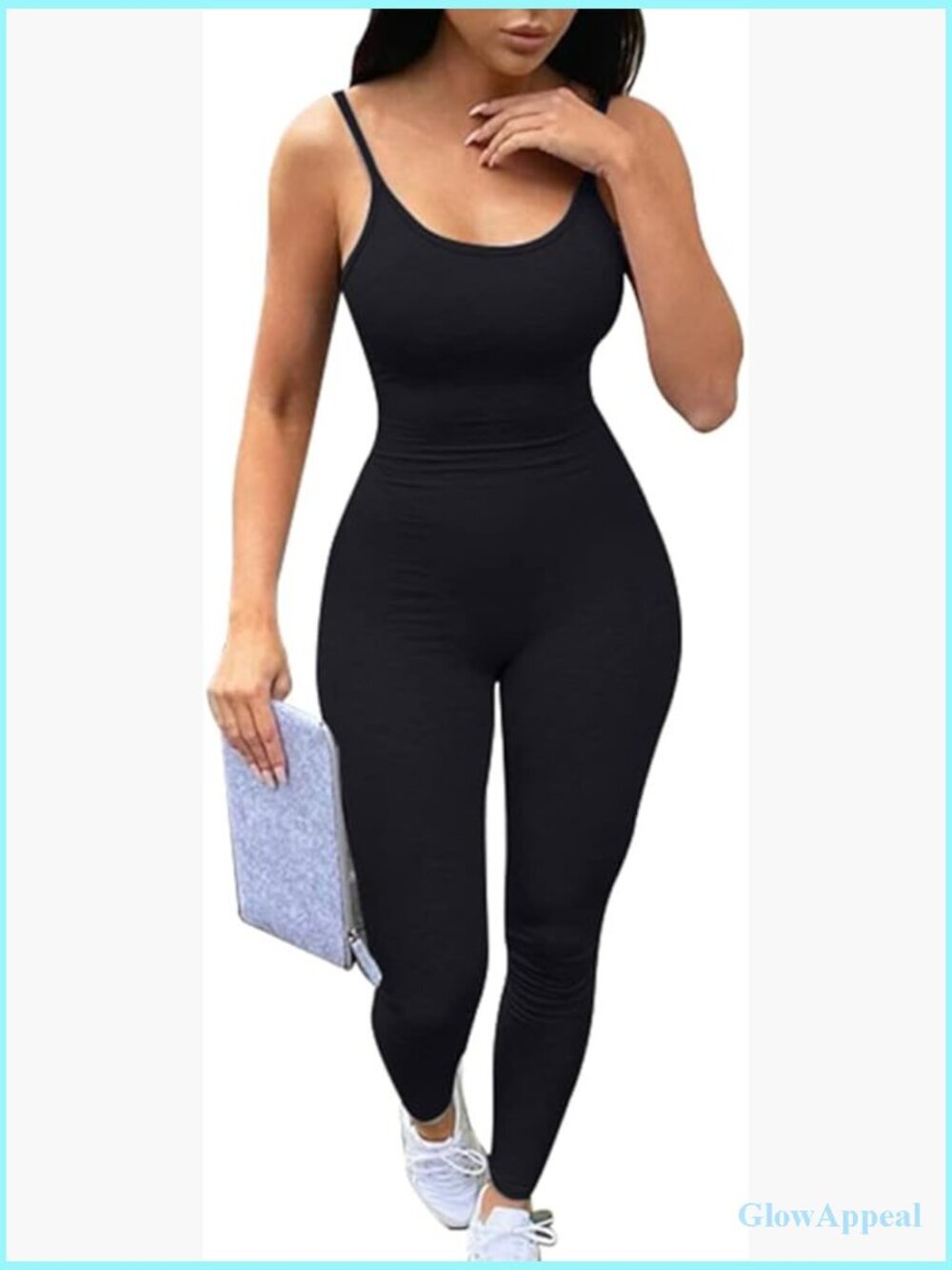 Sleeveless Spaghetti Strap Bodycon Tank One Piece Jumpsuit Romper Playsuit